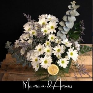 Fleuriste foliole bouquet fleurs maman d_amours