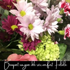 Fleuriste foliole bouquet fleurs vague de réconfort (3)